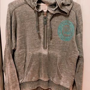 Ivory Ella half zip up